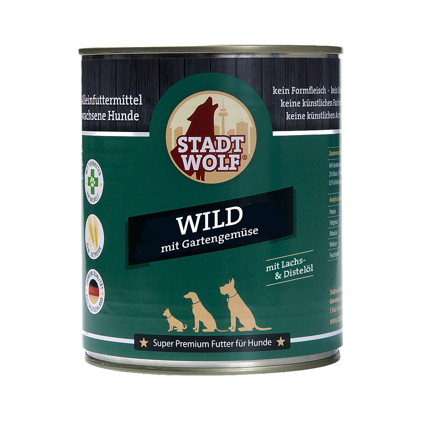 Wild mit Gartengemüse